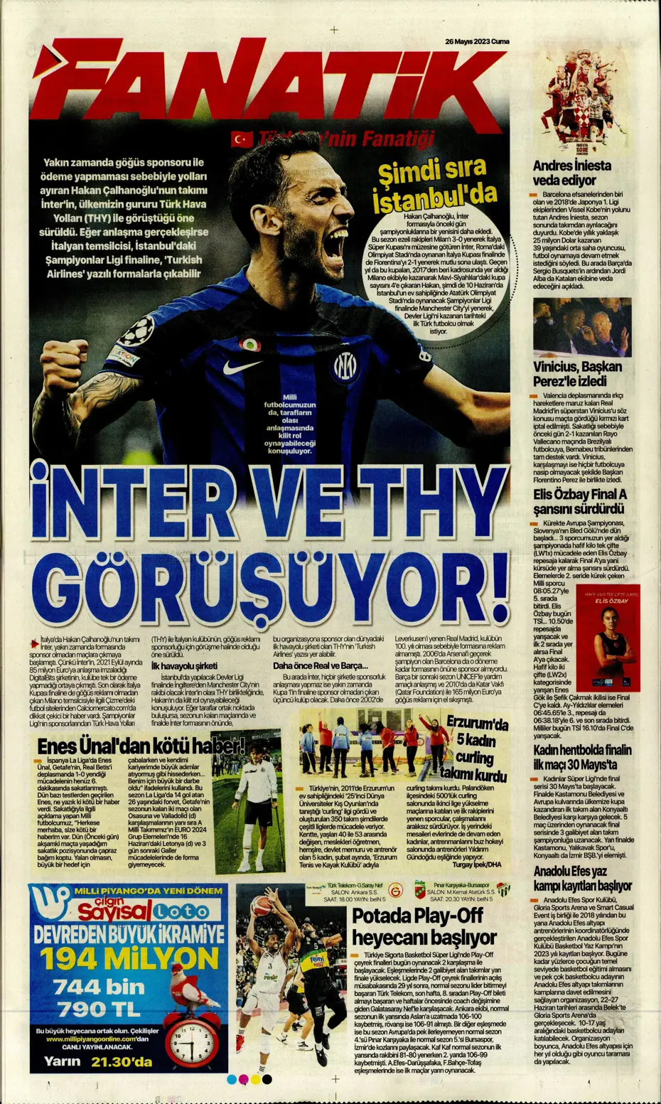 "Divock Origi F.Bahçe'ye doğru" | Sporun manşetleri (26 Mayıs 2023) - 10