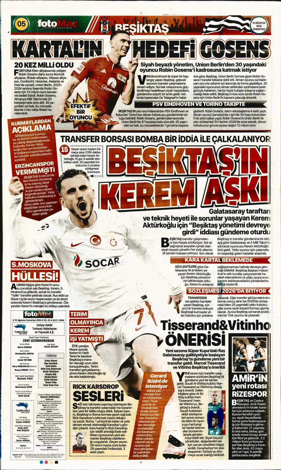 "Fenerbahçe Ferdi Kadıoğlu'nun alternatifini buldu" | Sporun manşetleri - 16