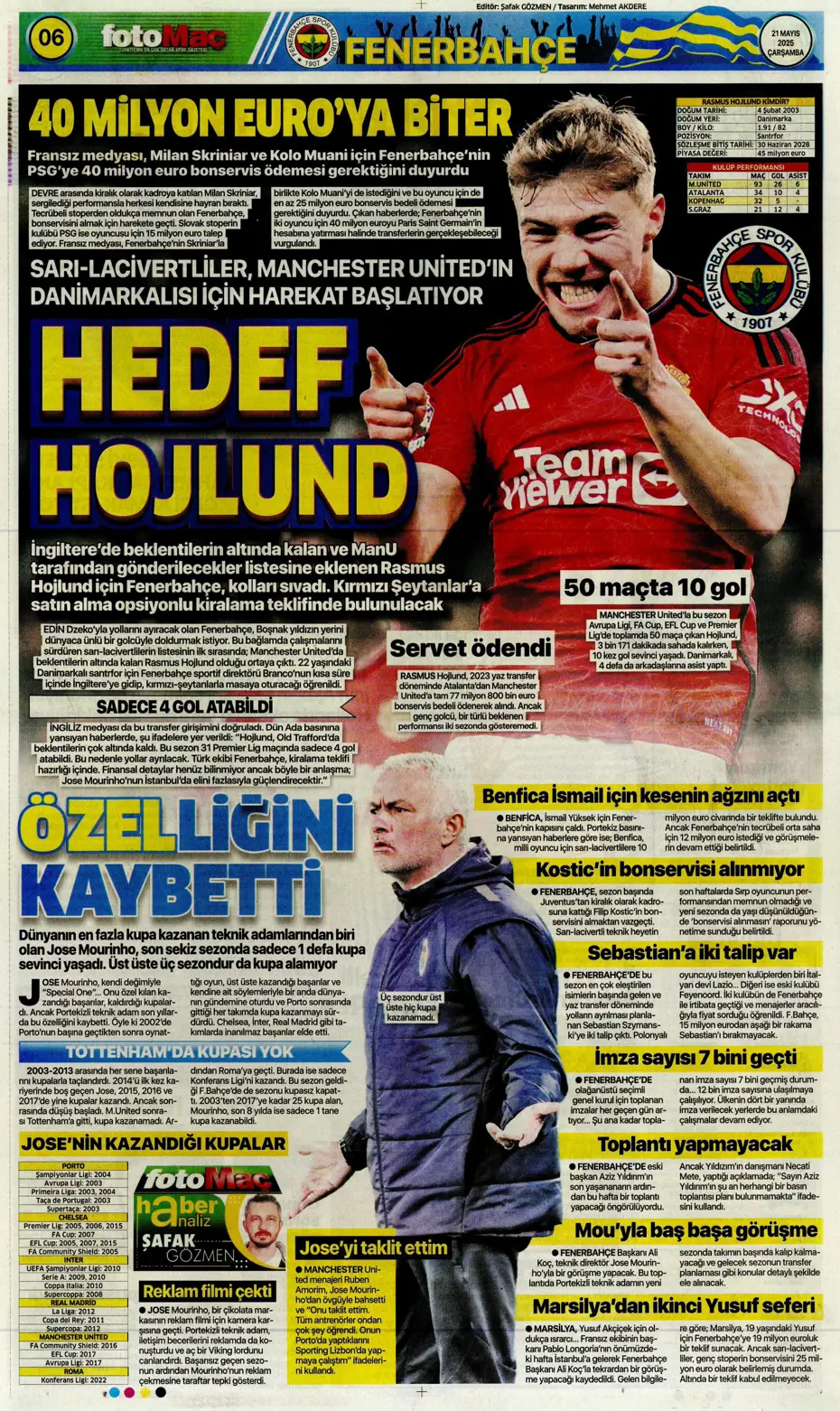 "İşte Sane teklifi" | Sporun manşetleri - 10