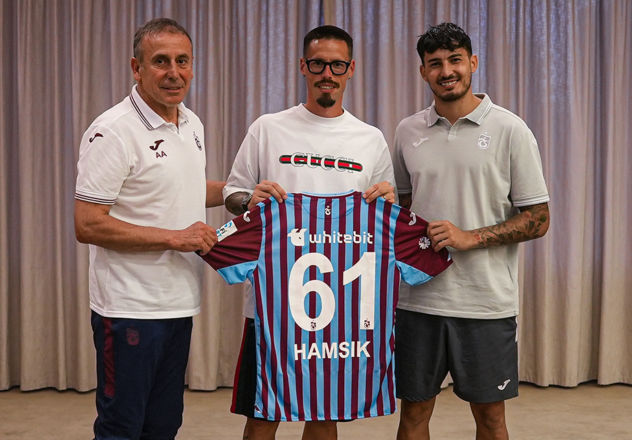 Trabzonspor’un eski futbolcusu Hamsik’ten ziyaret