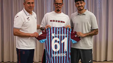 Trabzonspor’un eski futbolcusu Hamsik’ten ziyaret