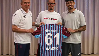 Trabzonspor’un eski futbolcusu Hamsik’ten ziyaret