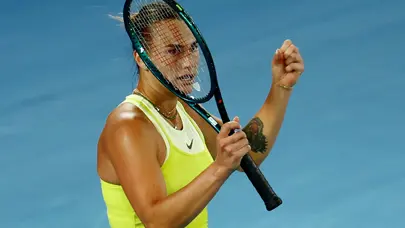 Aryna Sabalenka 1 saat 53 dakikalık maç sonrası yarı finalde