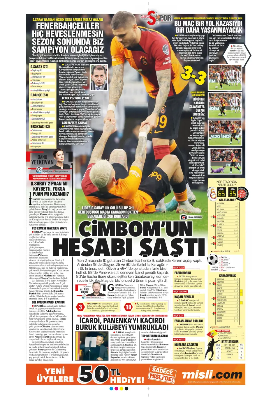 "Buruk bayram" | Sporun manşetleri (24 Nisan 2023) - 15