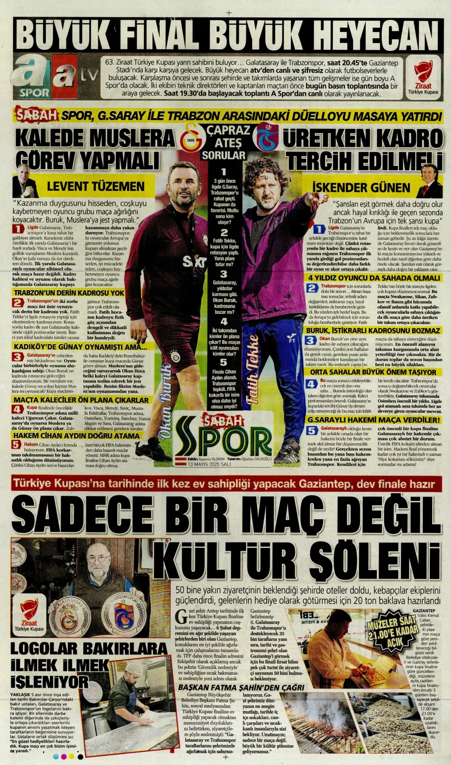 "Galatasaray, Osimhen için Napoli ile anlaştı" | Sporun manşetleri - 25