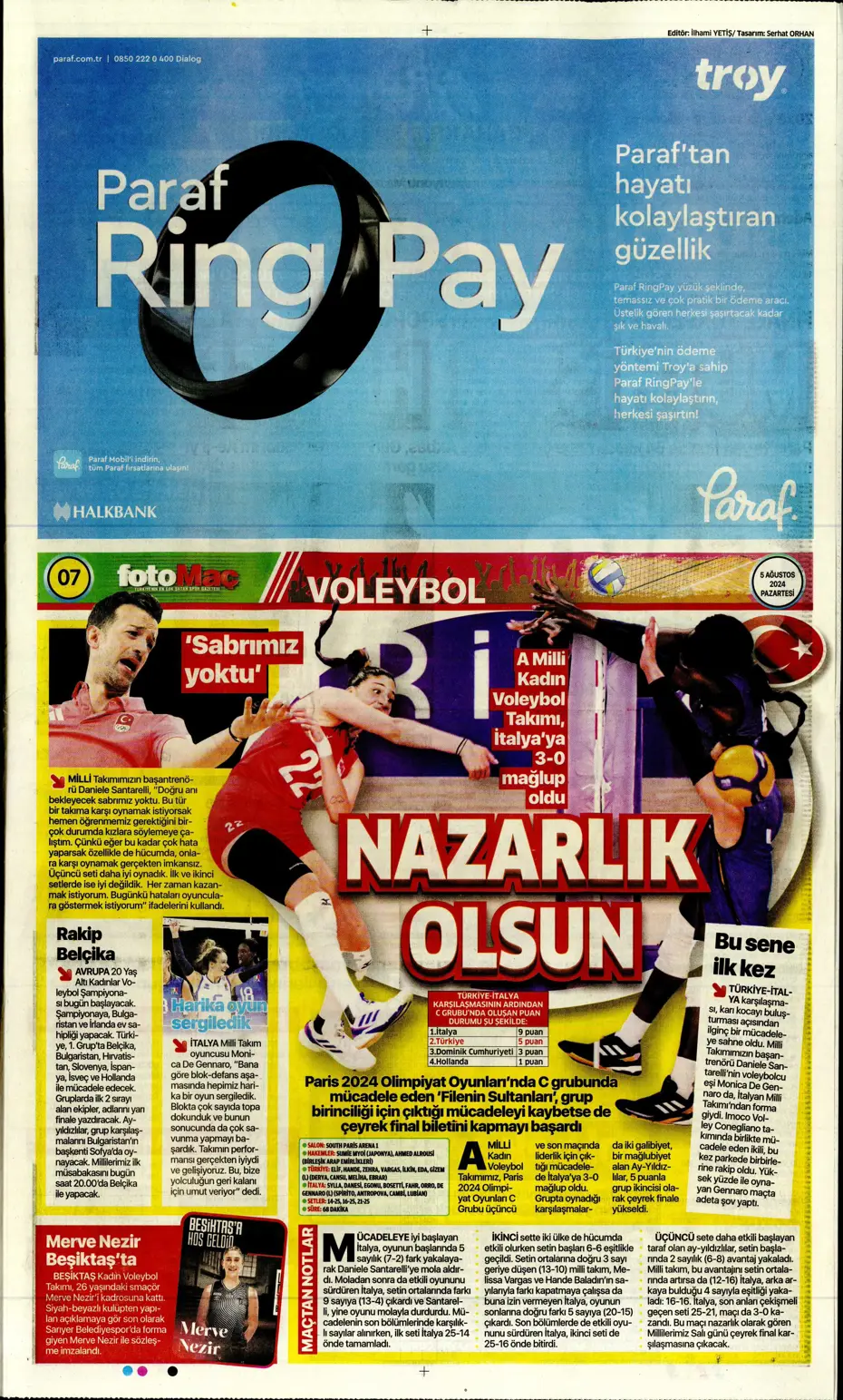 "Galatasaray'da sıradaki transfer Szmodics" | Sporun manşetleri - 18 "Galatasaray'da sıradaki transfer Szmodics" | Sporun manşetleri - 18