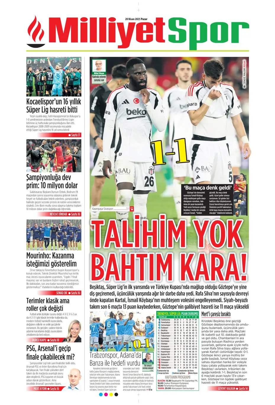 "Oğuz Aydın için geldiler" | Sporun manşetleri - 19