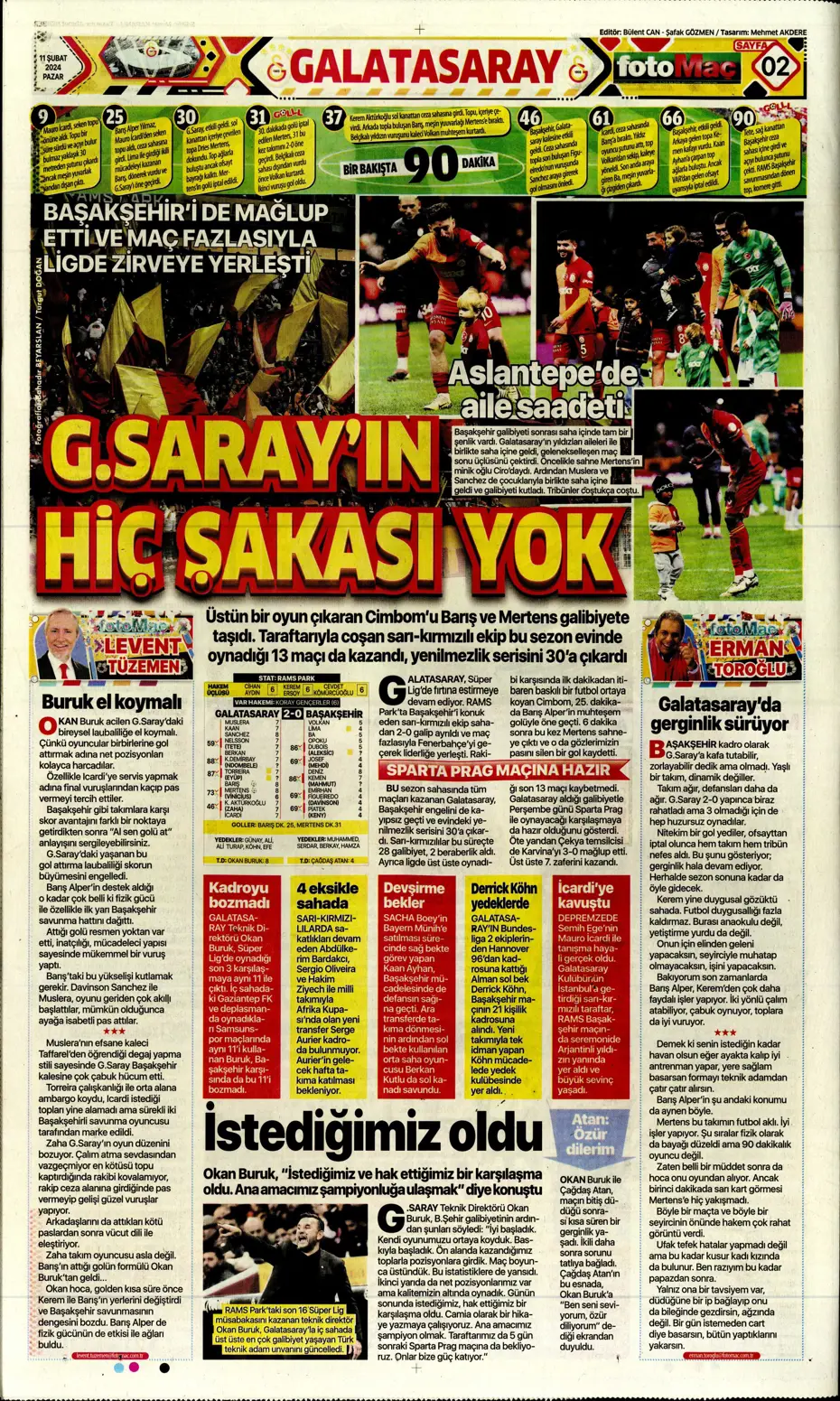 "30 saniyesi 7 milyon dolar" | Sporun manşetleri (11 Şubat 2024) - 12