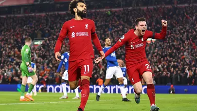 Liverpool 2023'teki ilk lig galibiyetini Merseyside derbisinde aldı