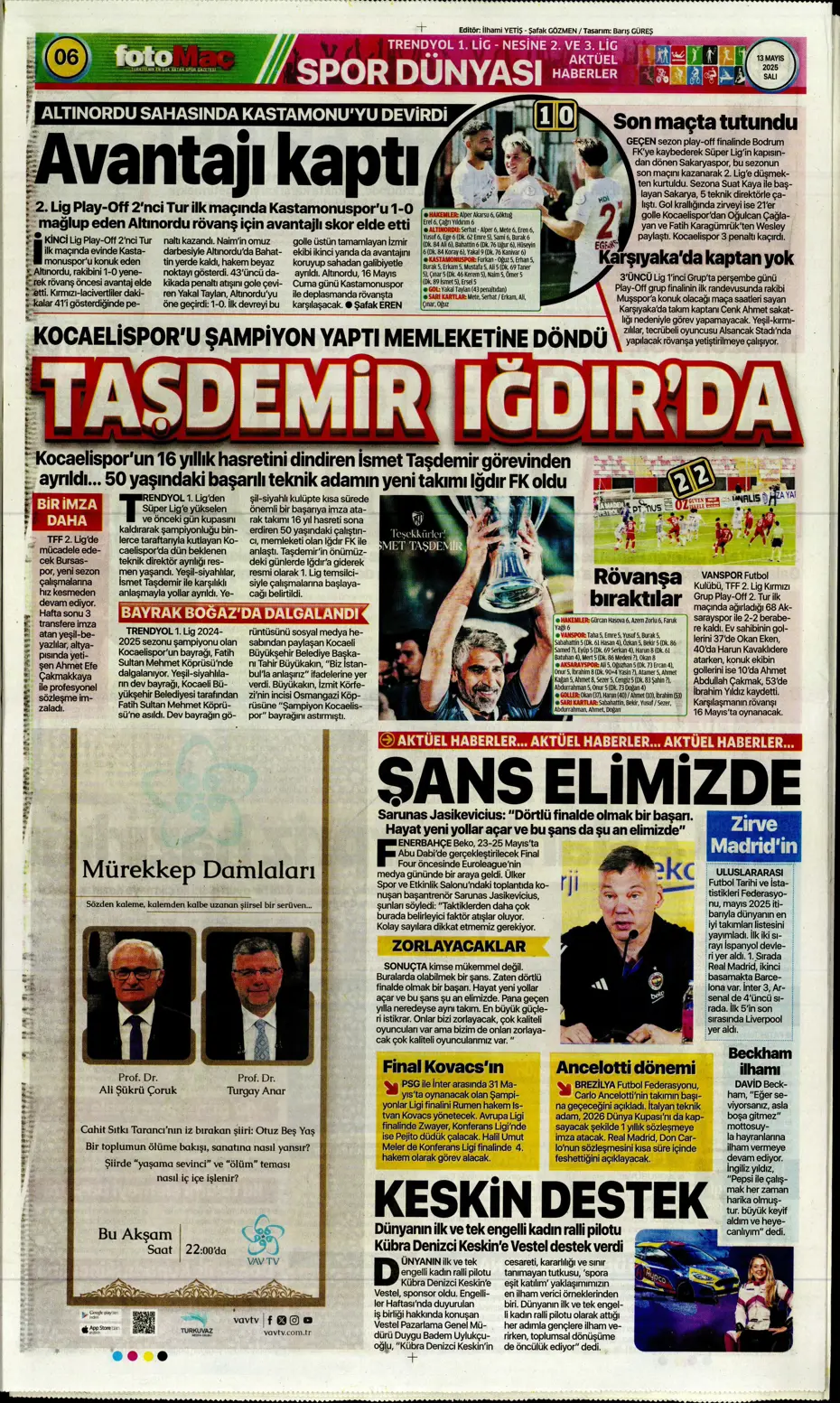 "Galatasaray, Osimhen için Napoli ile anlaştı" | Sporun manşetleri - 11