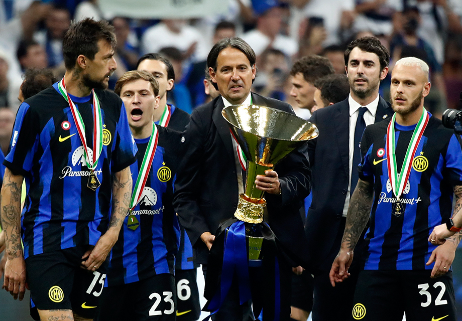 Serie A'da Inter şampiyonluk kupasını aldı