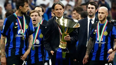 Serie A'da Inter şampiyonluk kupasını aldı