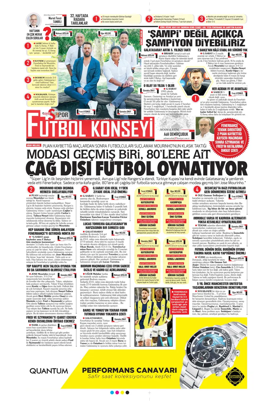 "Fenerbahçe'de gözler artık divanda" | Sporun manşetleri - 15