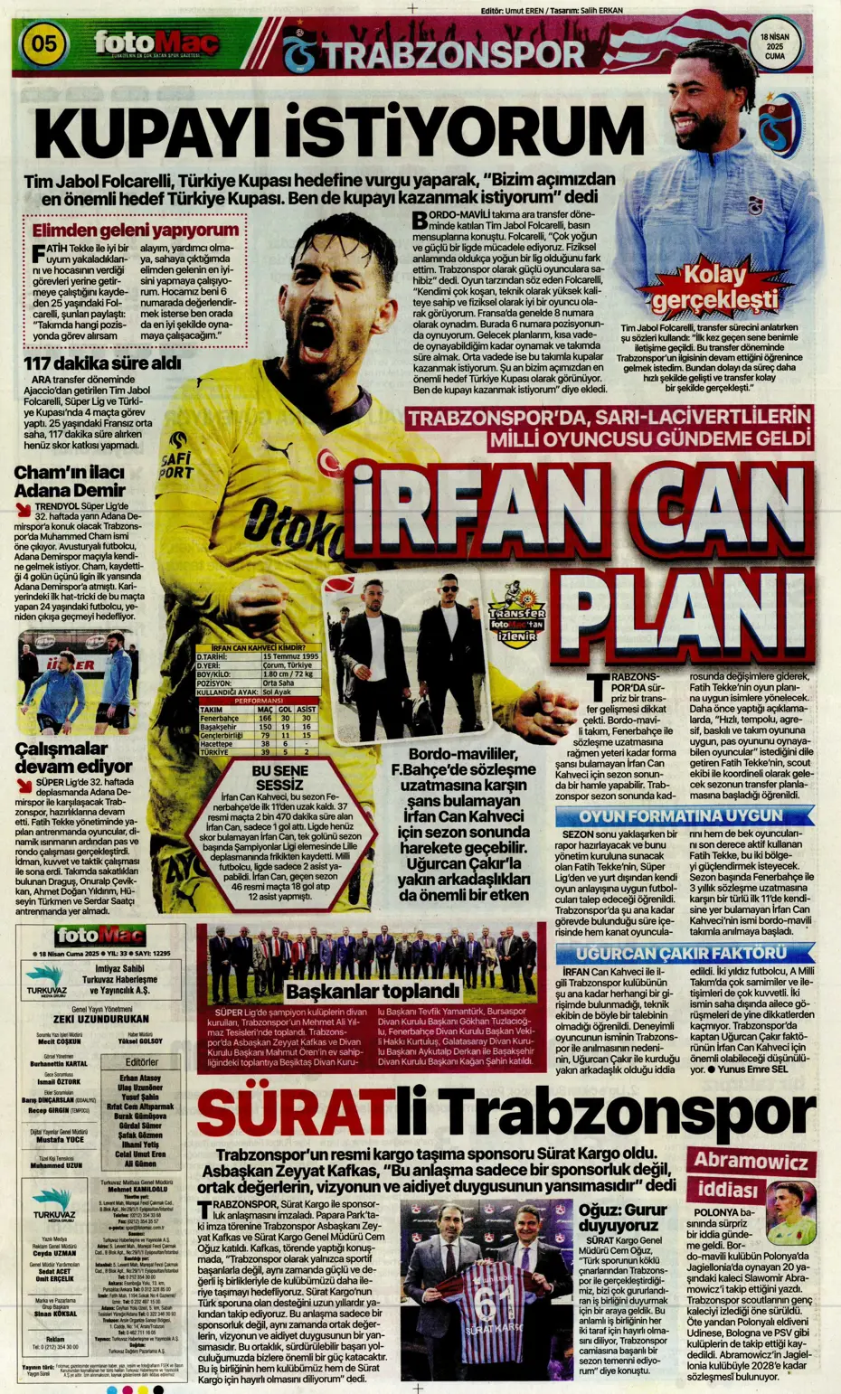 "Fenerbahçe'de sol artık Diouf'un" | Sporun manşetleri - 13