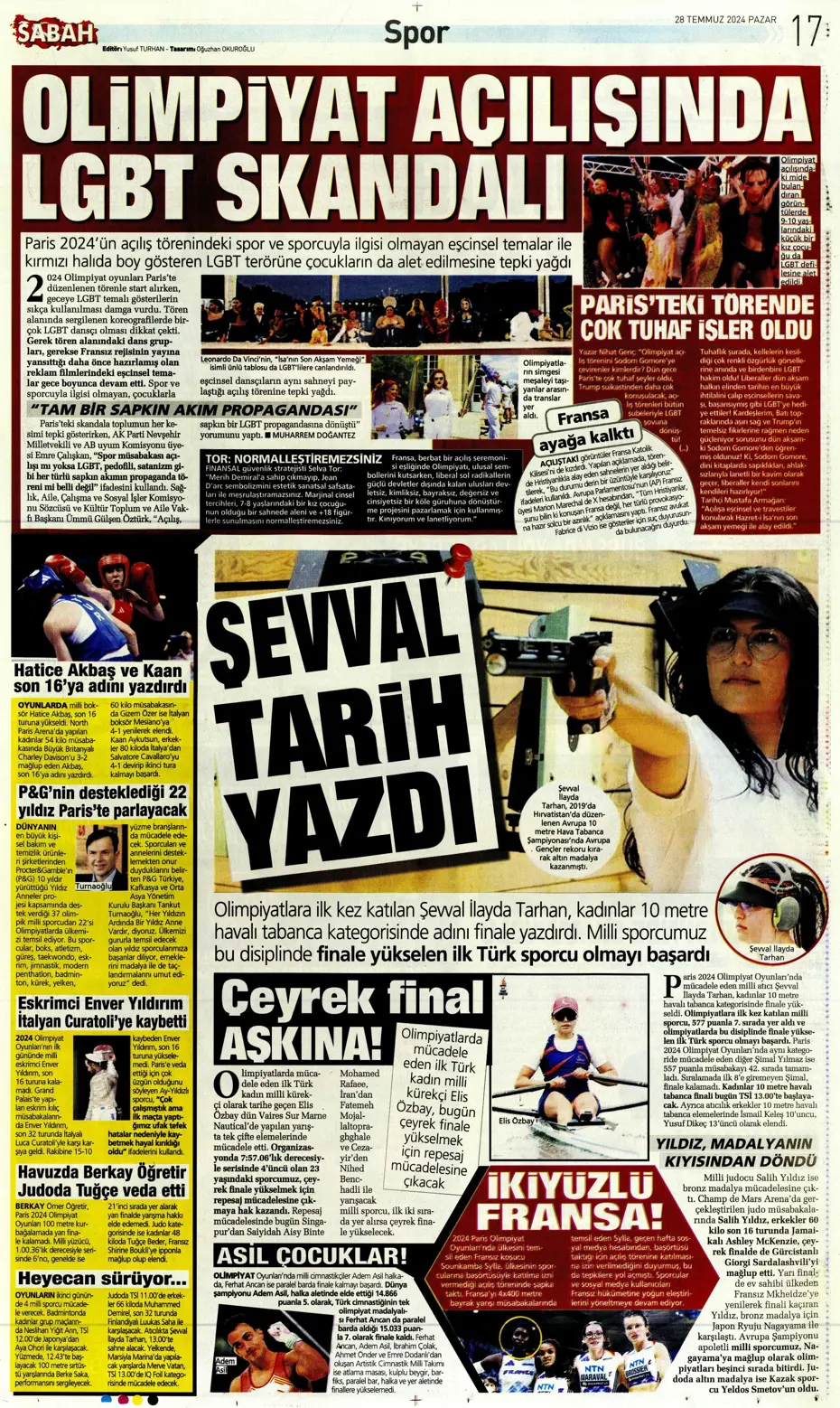 "Aslan'da rota Gravenberch" | Sporun Manşetleri (28 Temmuz 2024) - 28 "Aslan'da rota Gravenberch" | Sporun Manşetleri (28 Temmuz 2024) - 28