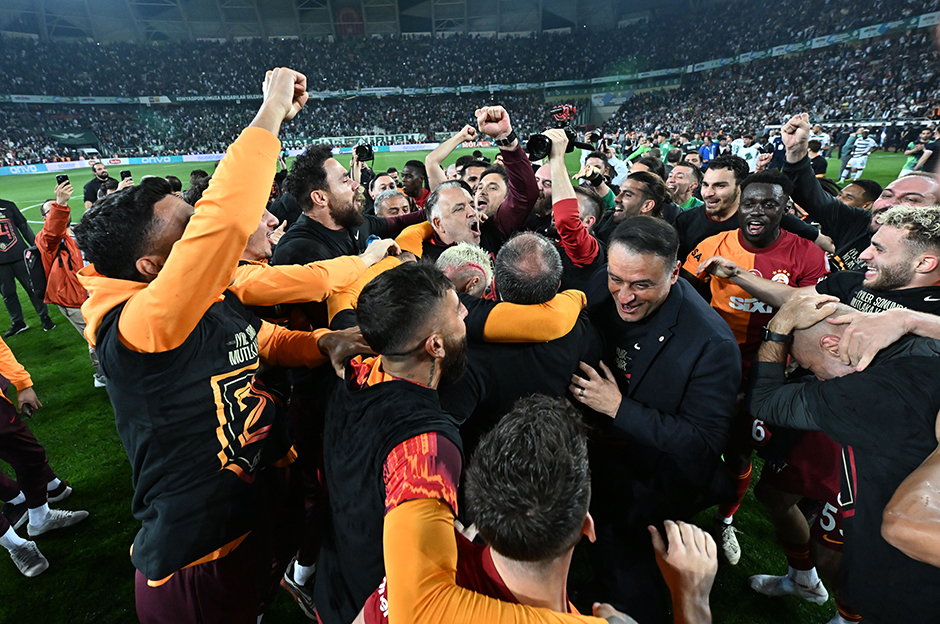 Galatasaray'ın şampiyon olduğu o an