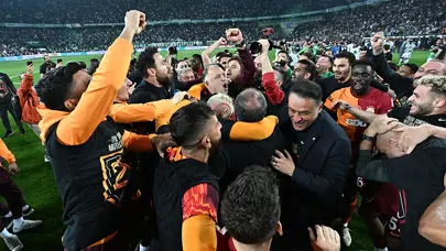 Galatasaray'ın şampiyon olduğu o an