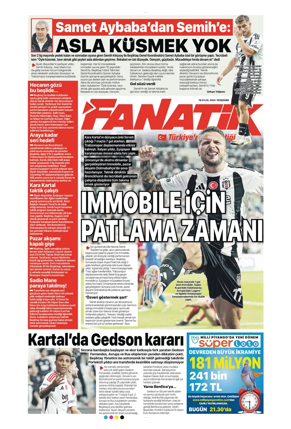 "Jose Mourinho'dan derbiye özel taktik" | Sporun manşetleri - 10