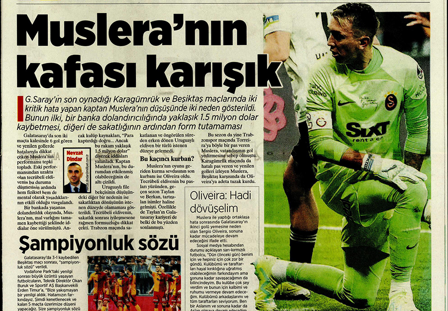 "Muslera'nın kafası karışık" | Sporun manşetleri (2 Mayıs 2023)
