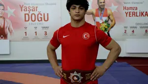 Milli güreşçi Alperen Berber'in hedefi olimpiyat şampiyonluğu Milli güreşçi Alperen Berber'in hedefi olimpiyat şampiyonluğu