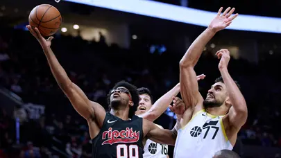 Ömer Faruk Yurtseven'in takımı Jazz, Blazers'ı devirdi