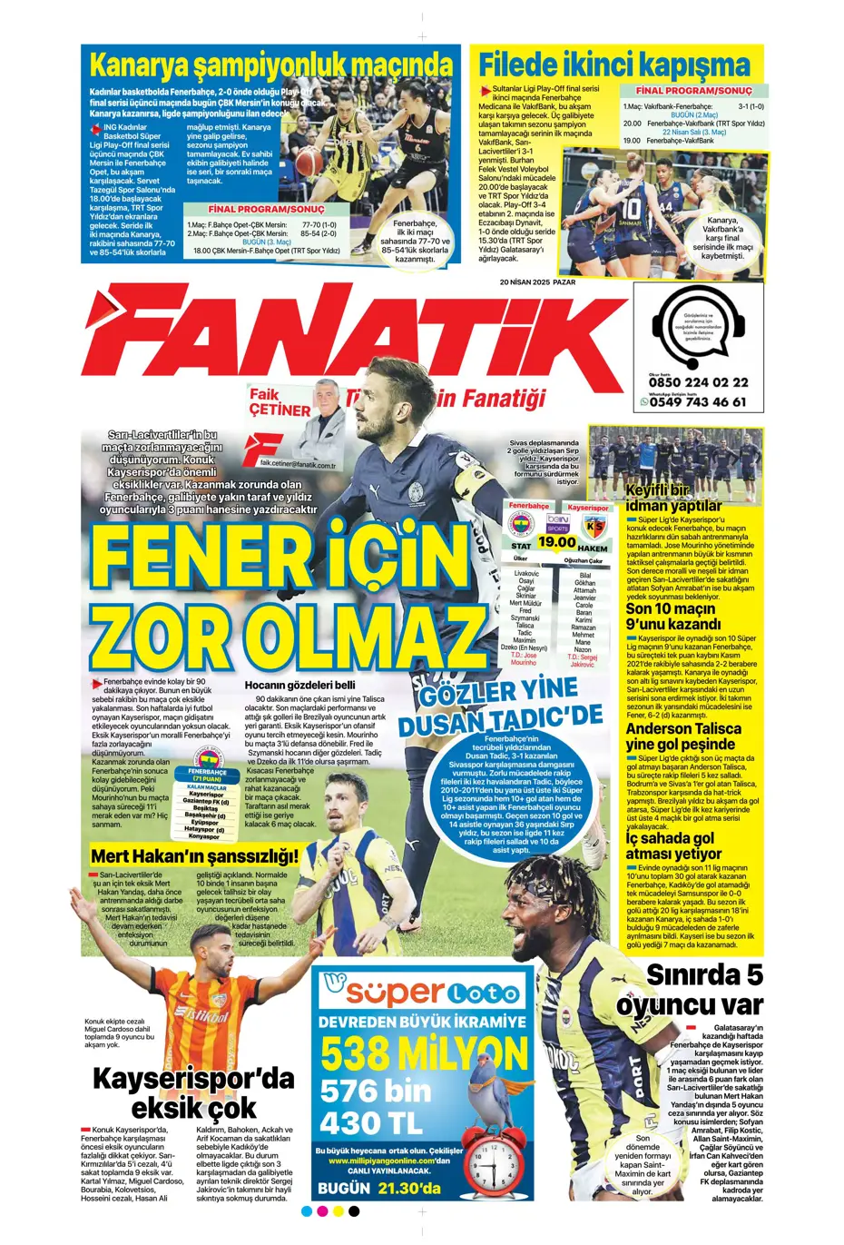 "Oğuz Aydın için geldiler" | Sporun manşetleri - 8