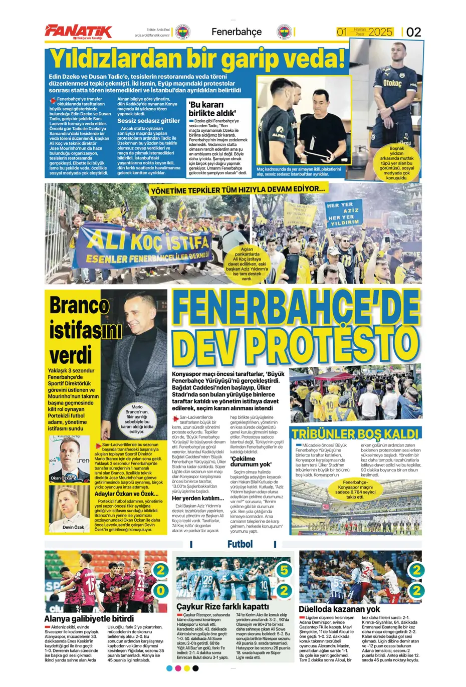 "Galatasaray'dan Lewandowski bombası" | Sporun manşetleri - 5