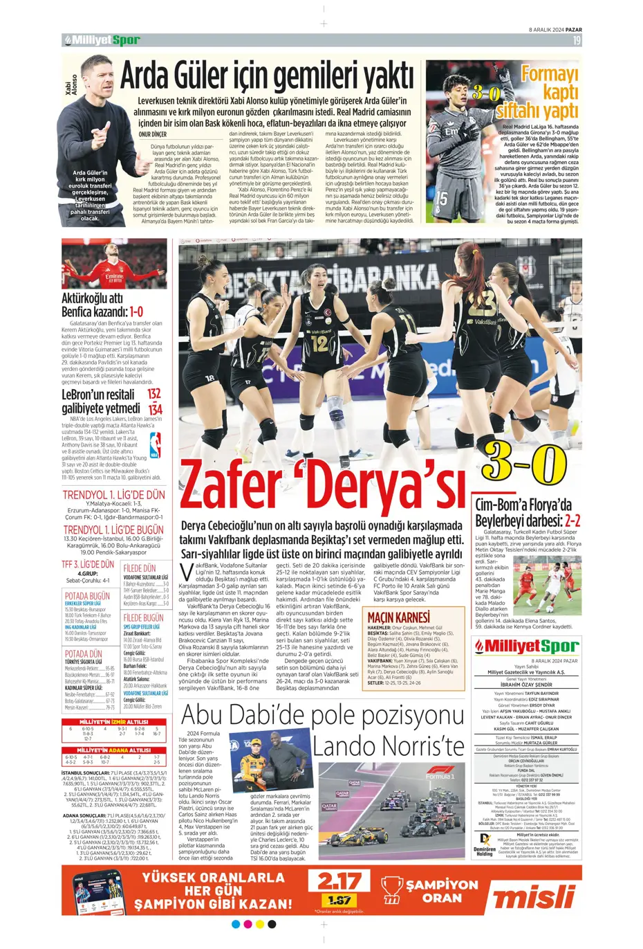 "Derbider Mourinho" | Sporun manşetleri - 21 "Derbider Mourinho" | Sporun manşetleri - 21