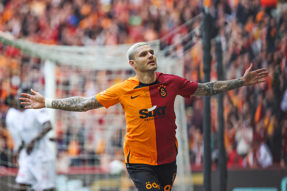 Şampiyonluğa son 1: Galatasaray, Sivasspor engelini Icardi ile aştı