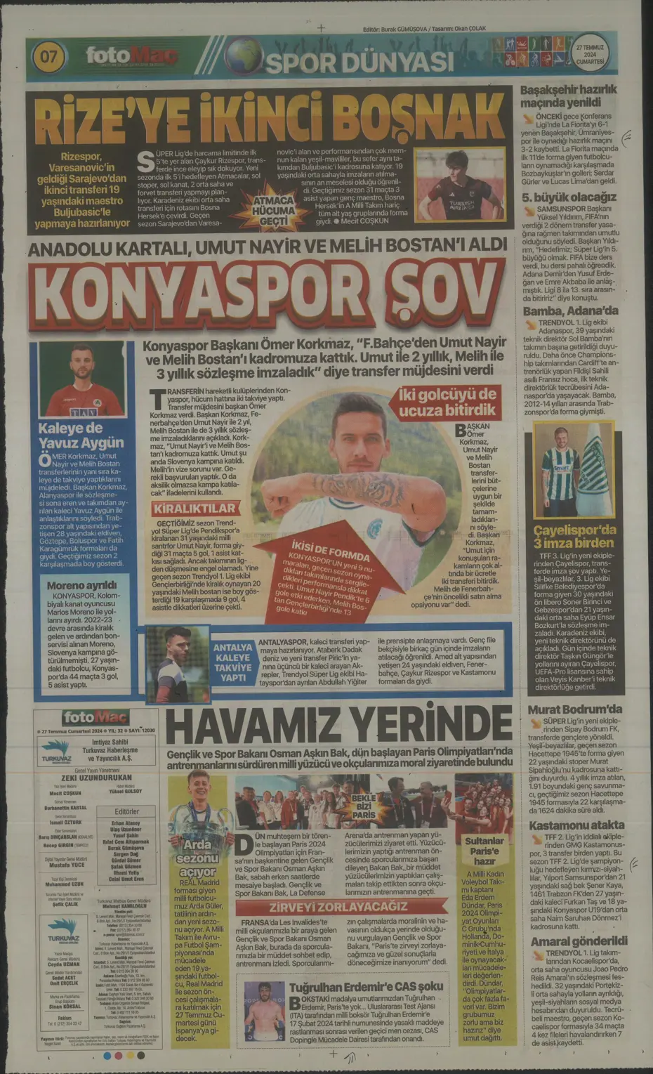 "Rodrigo Becao'ya Lyon kancası" | Sporun manşetleri - 14