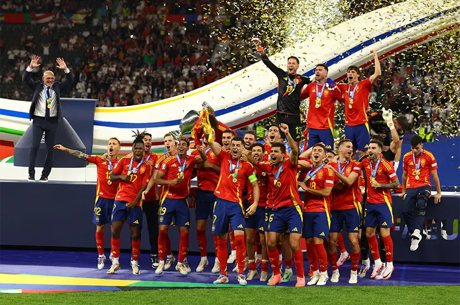 EURO 2024'te şampiyon İspanya: Dev finalden kareler - 31