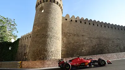 Azerbaycan'da pole pozisyonu Charles Leclerc'in