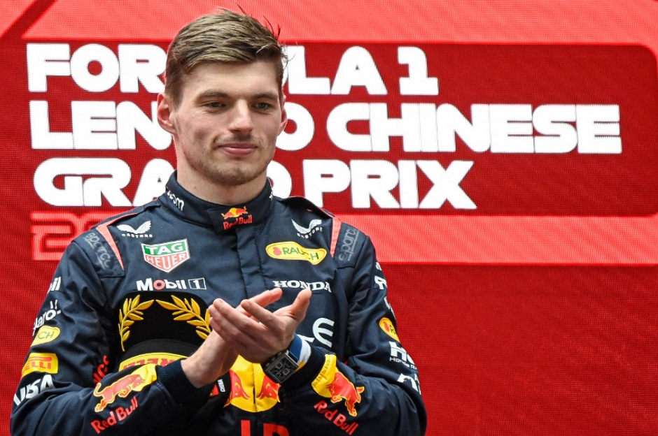 Çin'de zafer Verstappen'in