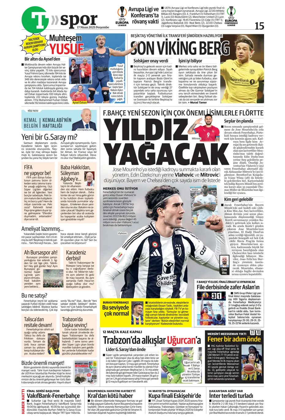 "Fenerbahçe'de büyük temizlik: 7 isim seneye yok" | Sporun manşetleri - 35