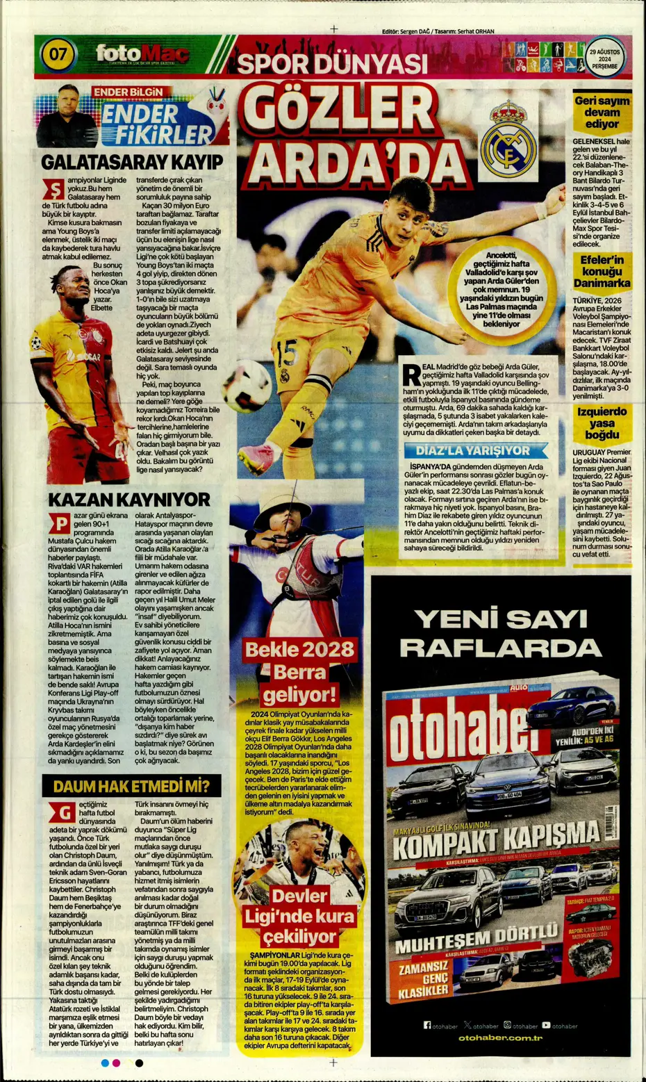"Fenerbahçe'den Saint-Maximin kararı" | Sporun manşetleri - 16