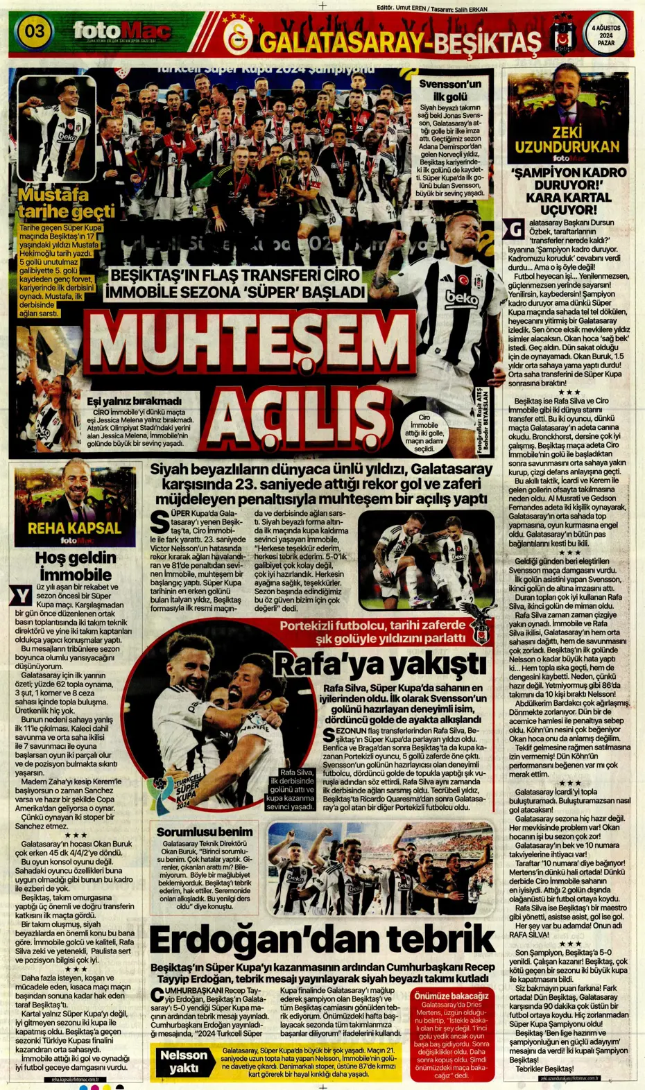 "Fenerbahçe'den nokta atışı transfer" | Sporun manşetleri - 15 "Fenerbahçe'den nokta atışı transfer" | Sporun manşetleri - 15