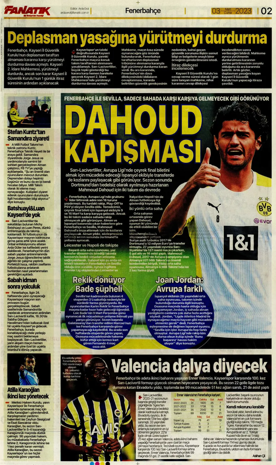 "Aslan'dan Liverpool çıkarması" - Sporun manşetleri - 5 "Aslan'dan Liverpool çıkarması" - Sporun manşetleri - 5