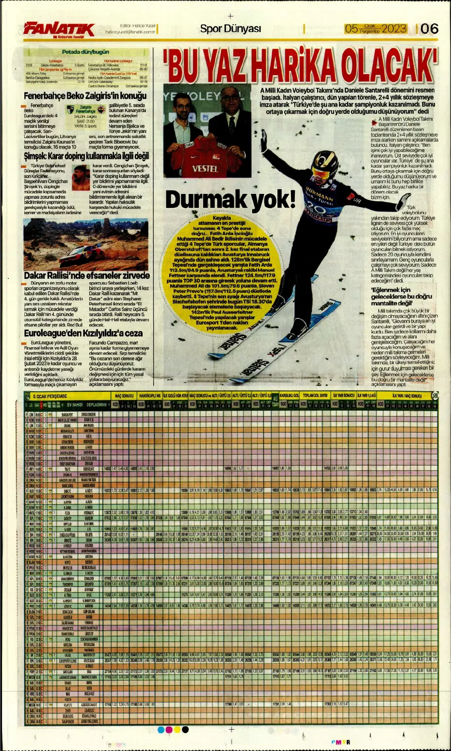 Sporun Manşetleri (5 Ocak 2023) - 7