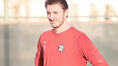 Altay'da Ozan Evrim Özenç sevinci