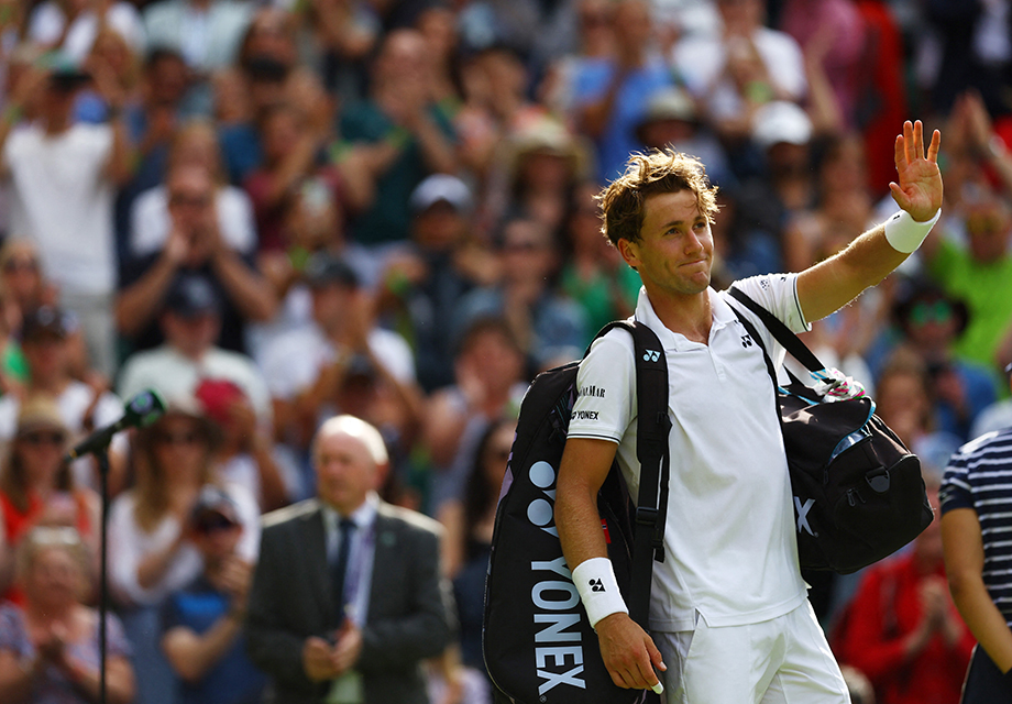 Wimbledon'da dünya 4 numarası Ruud, 2. turda elendi