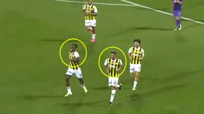 İZLE: Michy Batshuayi'nin İrfan Can Kahveci taklidi geceye damga vurdu