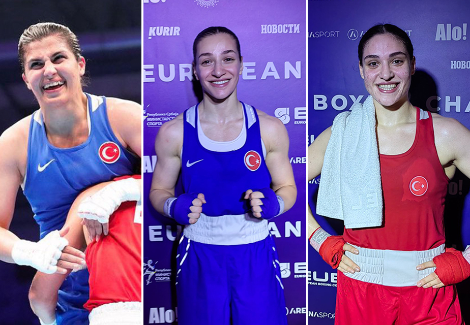 Avrupa Boks Şampiyonası'nda 3 milli sporcu yarı finalde