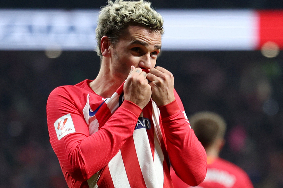 Atletico Madrid'e 3 puanı Antoine Griezmann getirdi
