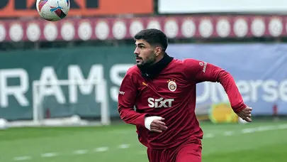 Galatasaray'ın yeni transferi ilk idmanına çıktı
