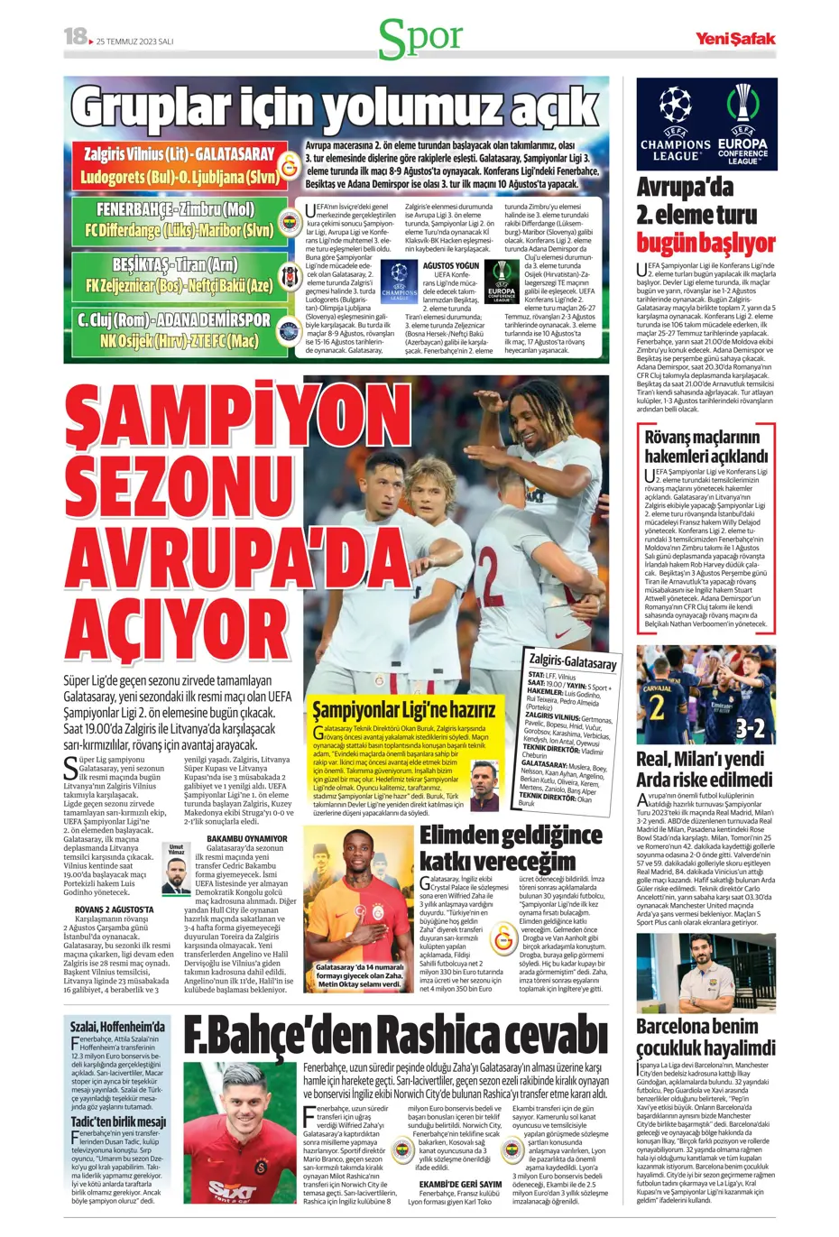 "Coutinho'da ikna turu" | Sporun Manşetleri - 36