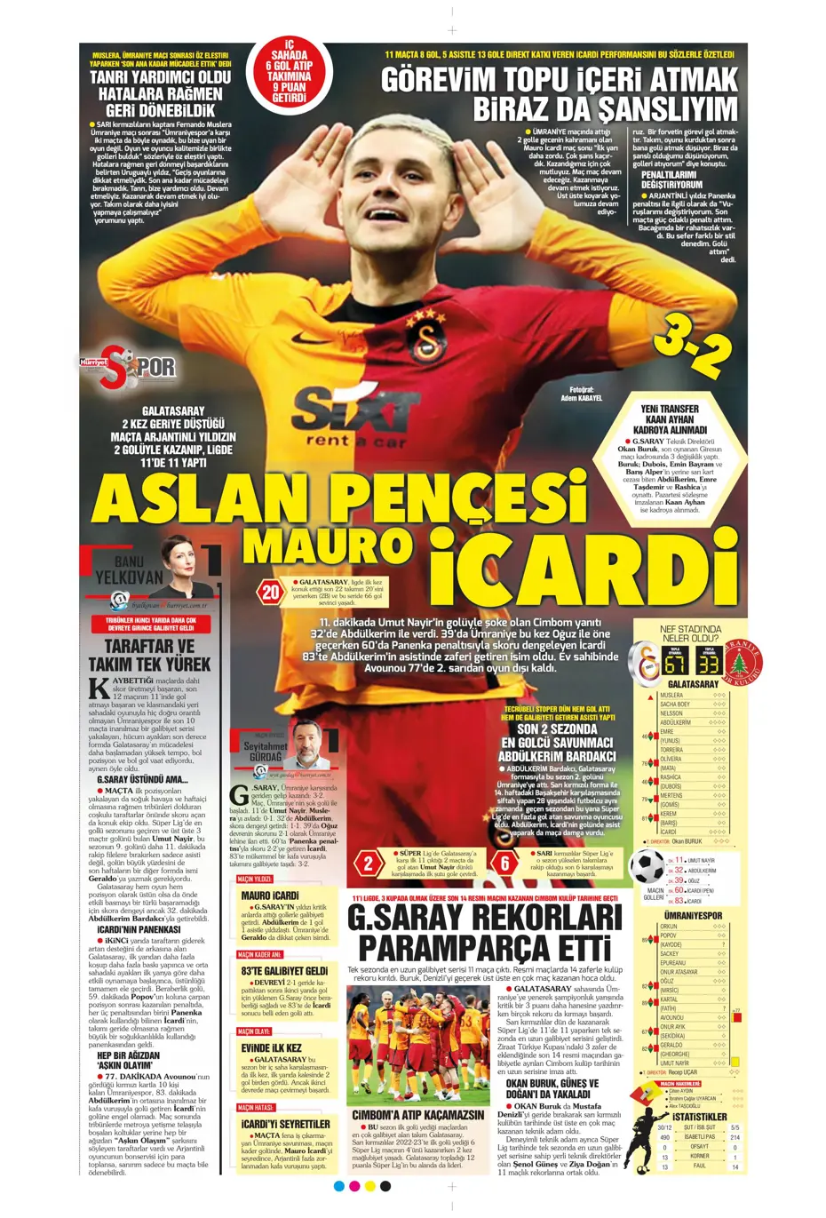 Sporun Manşetleri (2 Şubat 2023) - 25