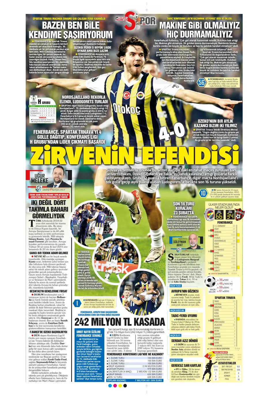 "Aslan'dan Jorginho bombası" | Sporun manşetleri (15 Aralık 2023) - 20