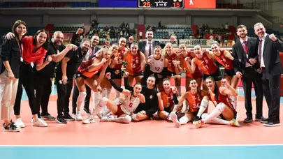 Galatasaray Daikin, Vakıfbank'a set vermedi