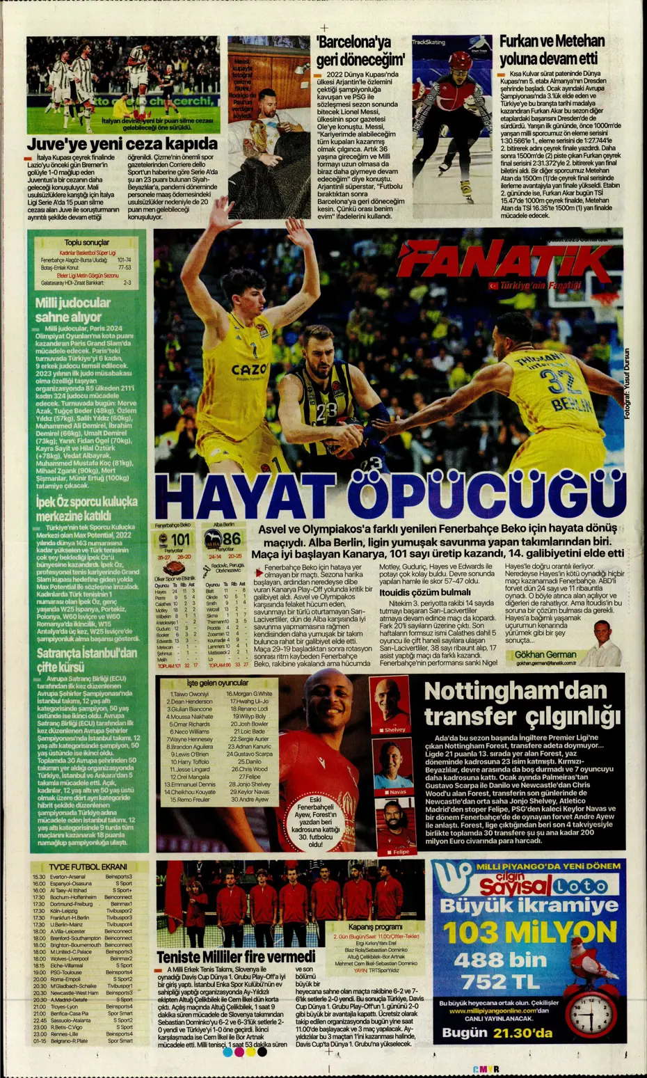 Sporun Manşetleri (4 Şubat 2023) - 9