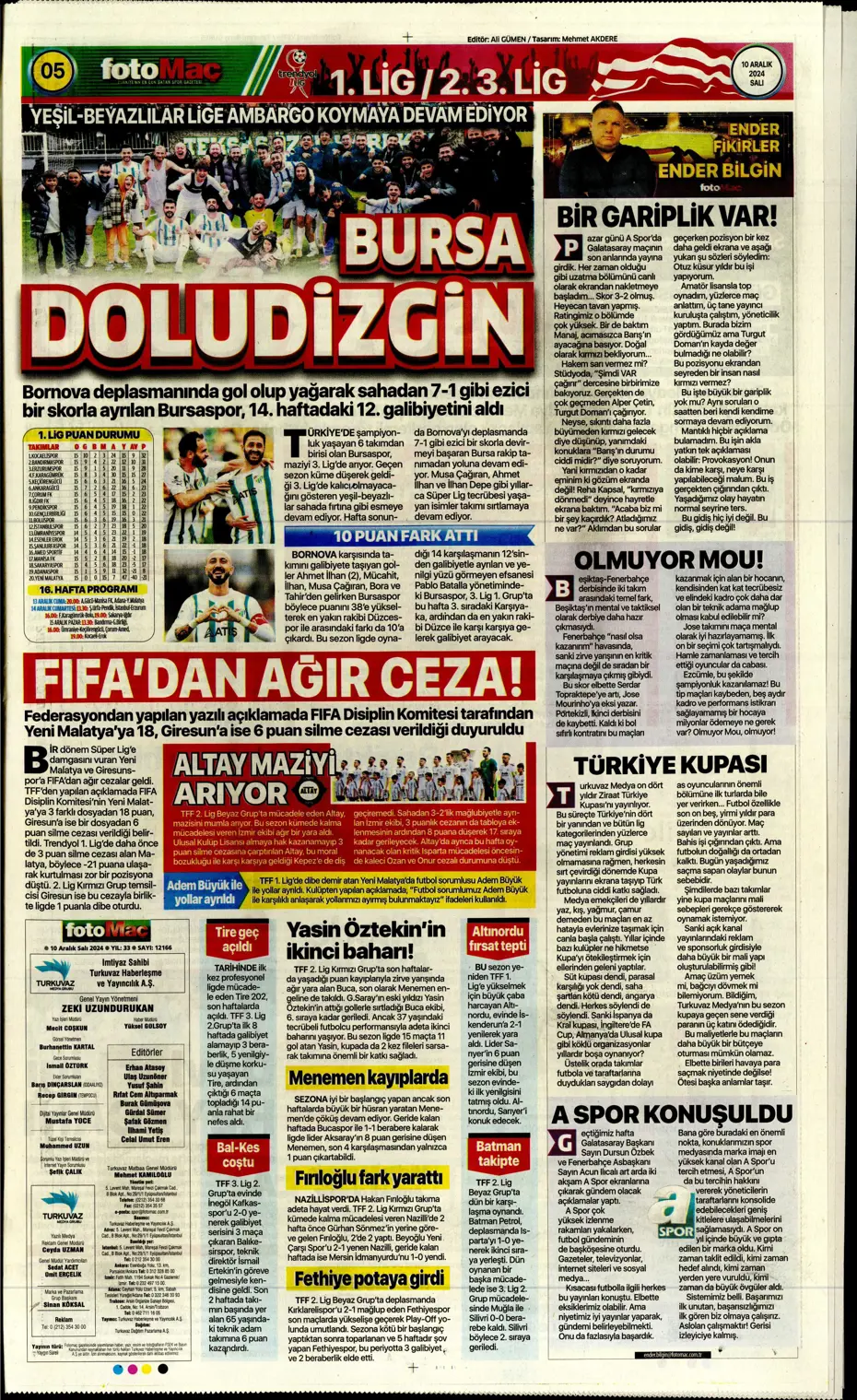 "Orban'ı Osimhen getiriyor" | Sporun manşetleri - 11